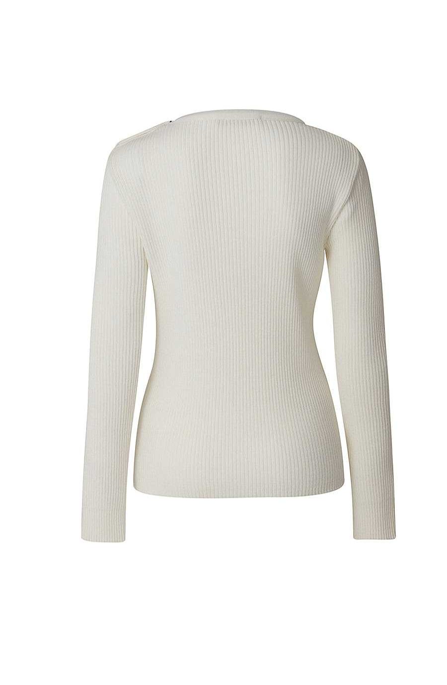 Women BUSNEL Cardigans & Sweaters | Noelle Sweater Ecru