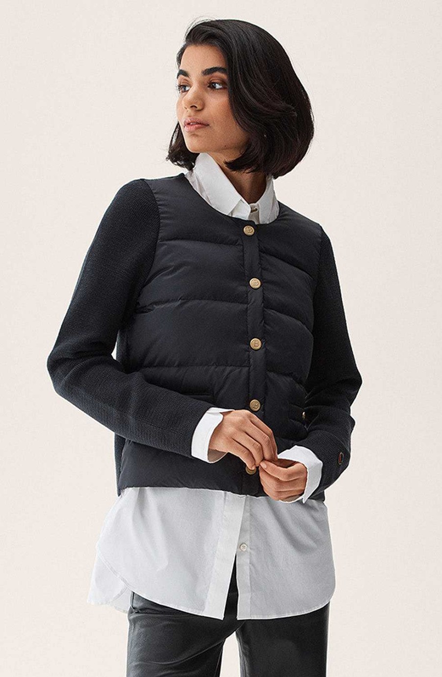 Women BUSNEL Down Collection | Inella Down Jacket Black