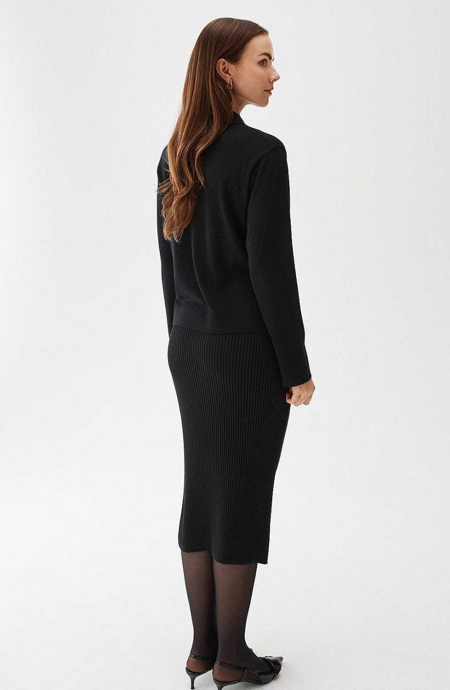 Women BUSNEL Cardigans & Sweaters | Angelika Cardigan Black